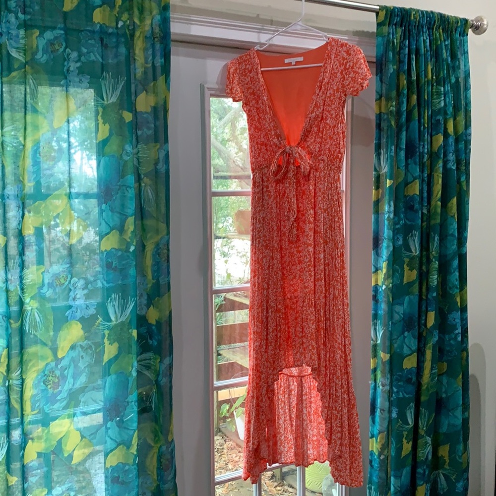 Olivaceous Vici HighLow Wrap Dress